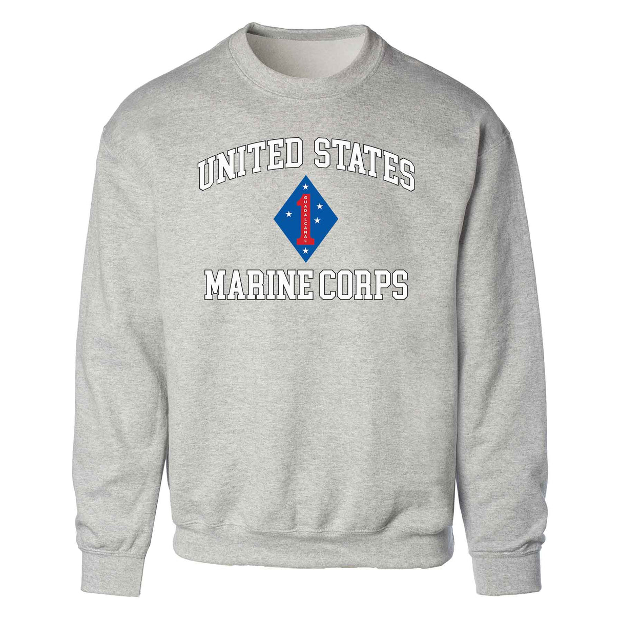 Guadalcanal 1st Marine Division USMC Sweatshirt - SGT GRIT