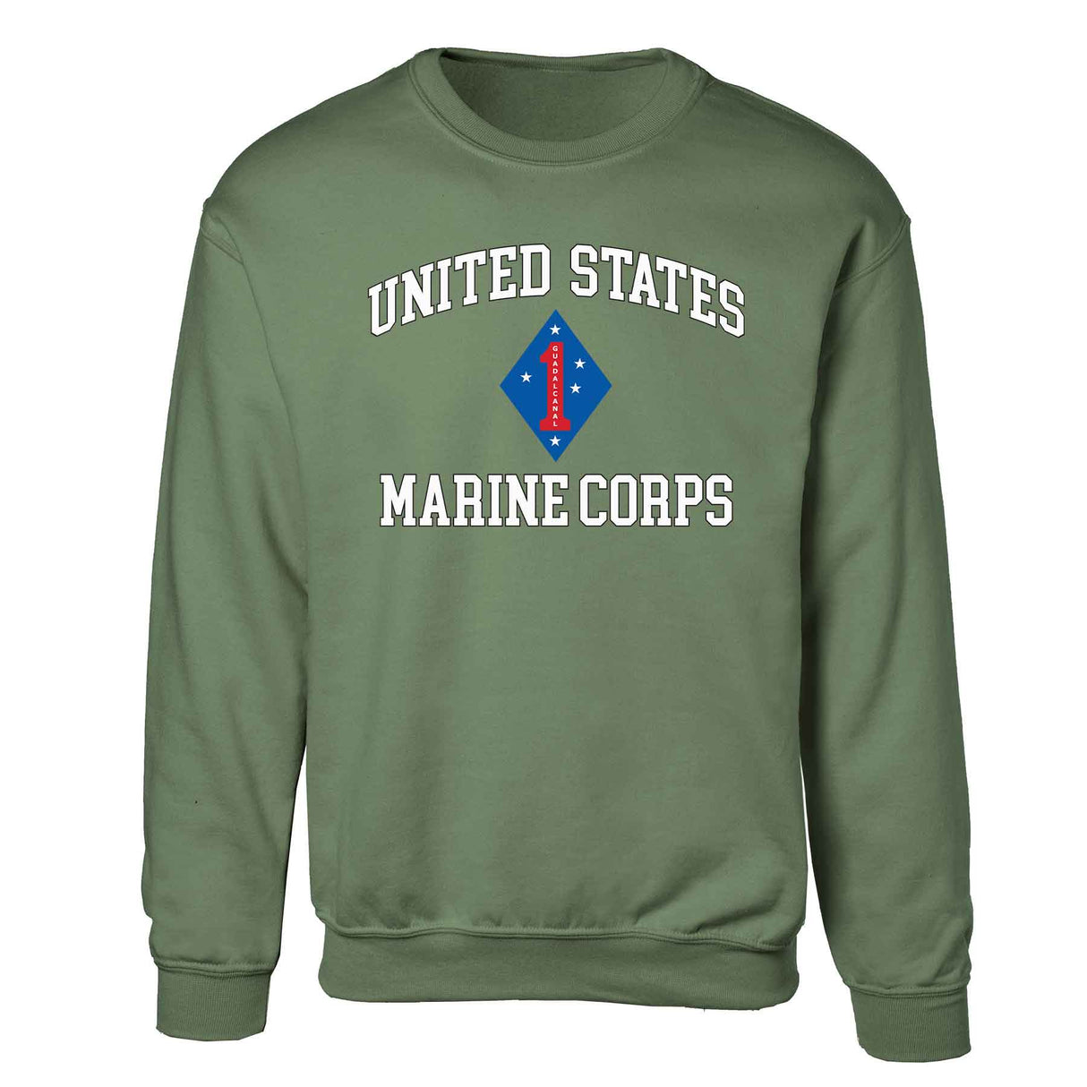 Guadalcanal 1st Marine Division USMC Sweatshirt - SGT GRIT