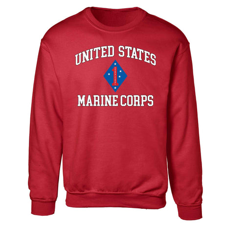 Guadalcanal 1st Marine Division USMC Sweatshirt - SGT GRIT