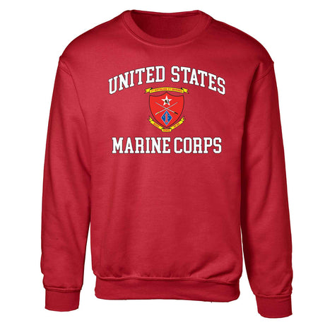 1st Battalion 5th Marines USMC Sweatshirt - SGT GRIT