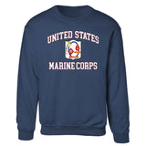 1st Battalion 6th Marines USMC Sweatshirt - SGT GRIT