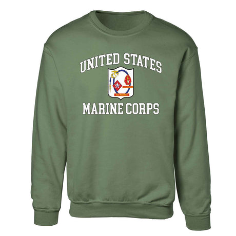 1st Battalion 6th Marines USMC Sweatshirt - SGT GRIT