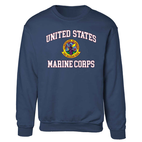 1st Battalion 9th Marines USMC Sweatshirt - SGT GRIT