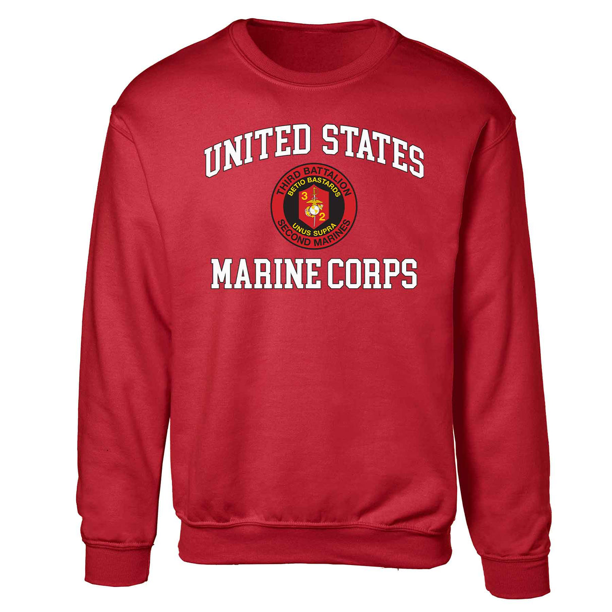 3rd Battalion 2nd Marines USMC Sweatshirt - SGT GRIT