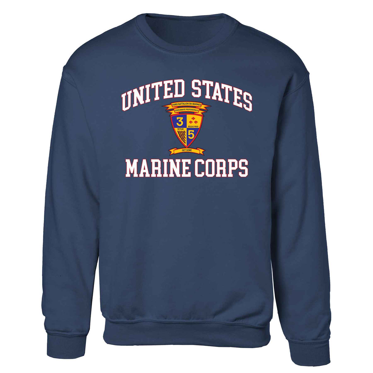 3rd Battalion 5th Marines USMC Sweatshirt - SGT GRIT