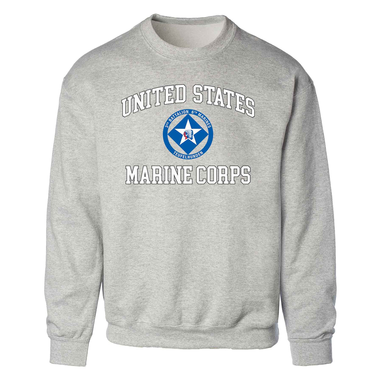 3rd Battalion 6th Marines USMC Sweatshirt - SGT GRIT