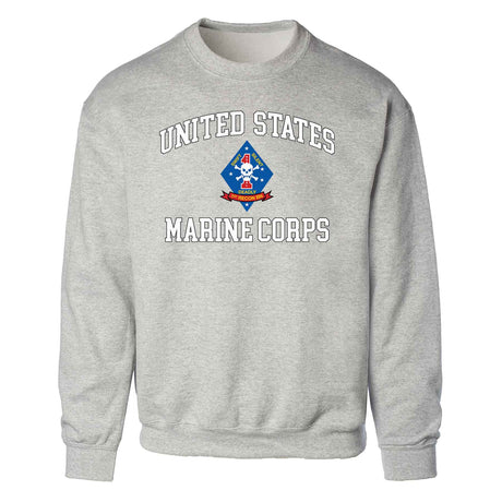 1st Recon Battalion USMC Sweatshirt - SGT GRIT