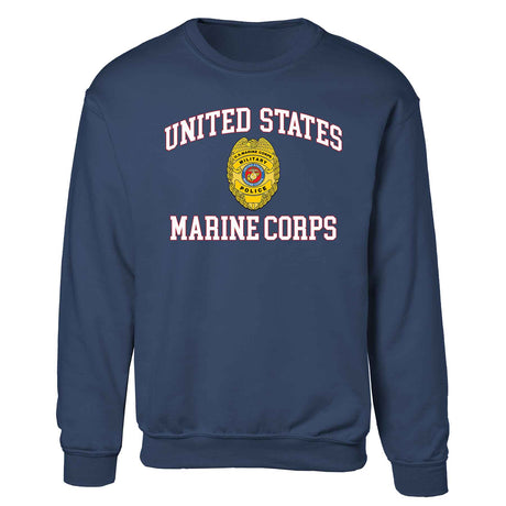 Military Police Badge USMC Sweatshirt - SGT GRIT