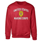 Military Police Badge USMC Sweatshirt - SGT GRIT