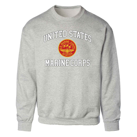 Red Marine Corps Aviation USMC Sweatshirt - SGT GRIT