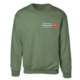 2nd FSSG US Marine Corps Proud Veteran Sweatshirt - SGT GRIT