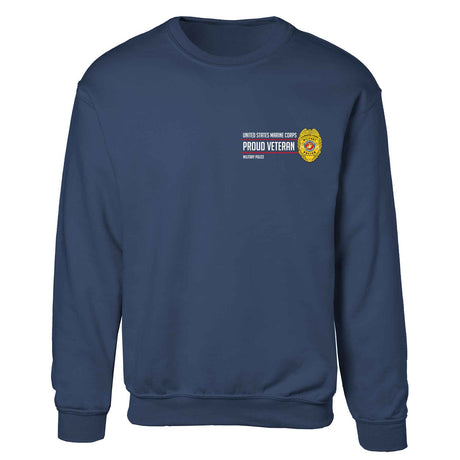 Military Police Badge Proud Veteran Sweatshirt - SGT GRIT