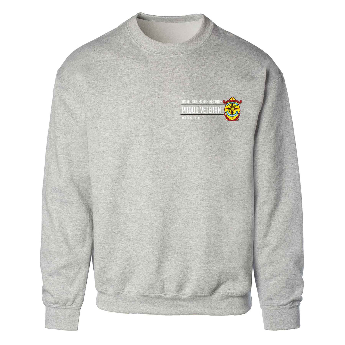 MCB Camp Lejeune Proud Veteran Sweatshirt - SGT GRIT