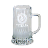 USMC Veteran Cut Glass Tankard - SGT GRIT