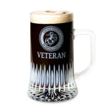 USMC Veteran Cut Glass Tankard - SGT GRIT