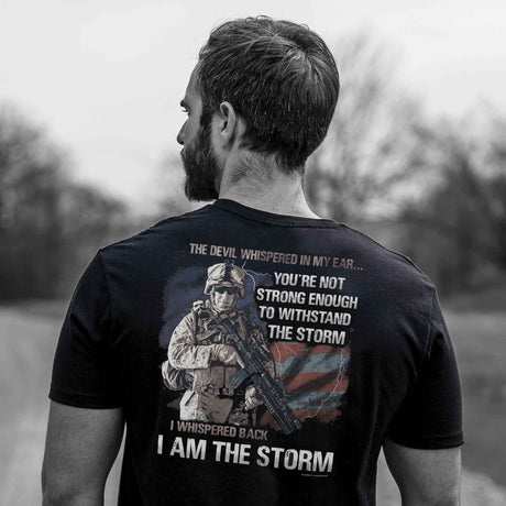 I Am The Storm T-shirt - SGT GRIT