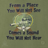 Marine Corps 'Sound You Will Not Hear' Graphic T-shirt - SGT GRIT