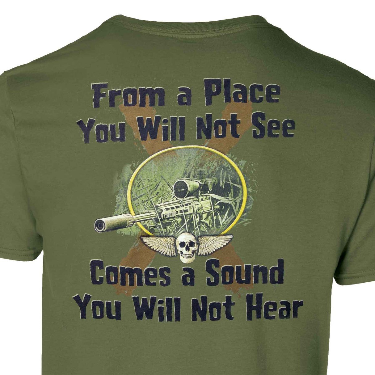 Marine Corps 'Sound You Will Not Hear' Graphic T-shirt - SGT GRIT