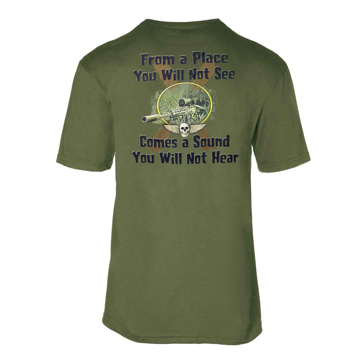 Marine Corps 'Sound You Will Not Hear' Graphic T-shirt - SGT GRIT