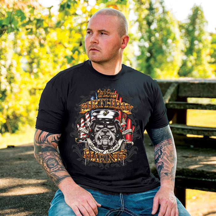 Marine Corps 248th Birthday T-shirt — SGT GRIT