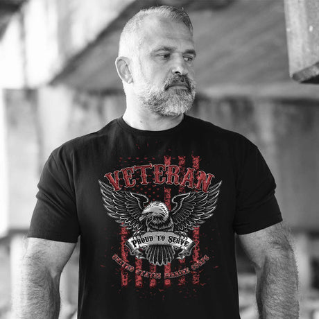 USMC Eagle Veteran T-shirt - SGT GRIT