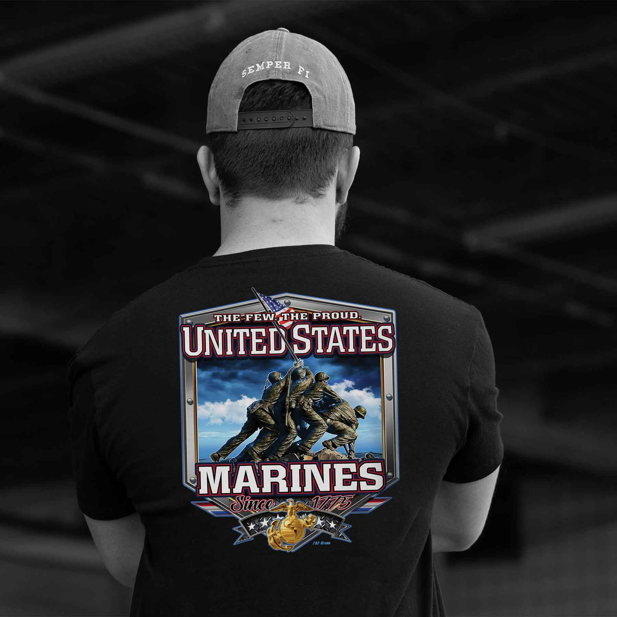 USMC Iwo Jima T-shirt - SGT GRIT