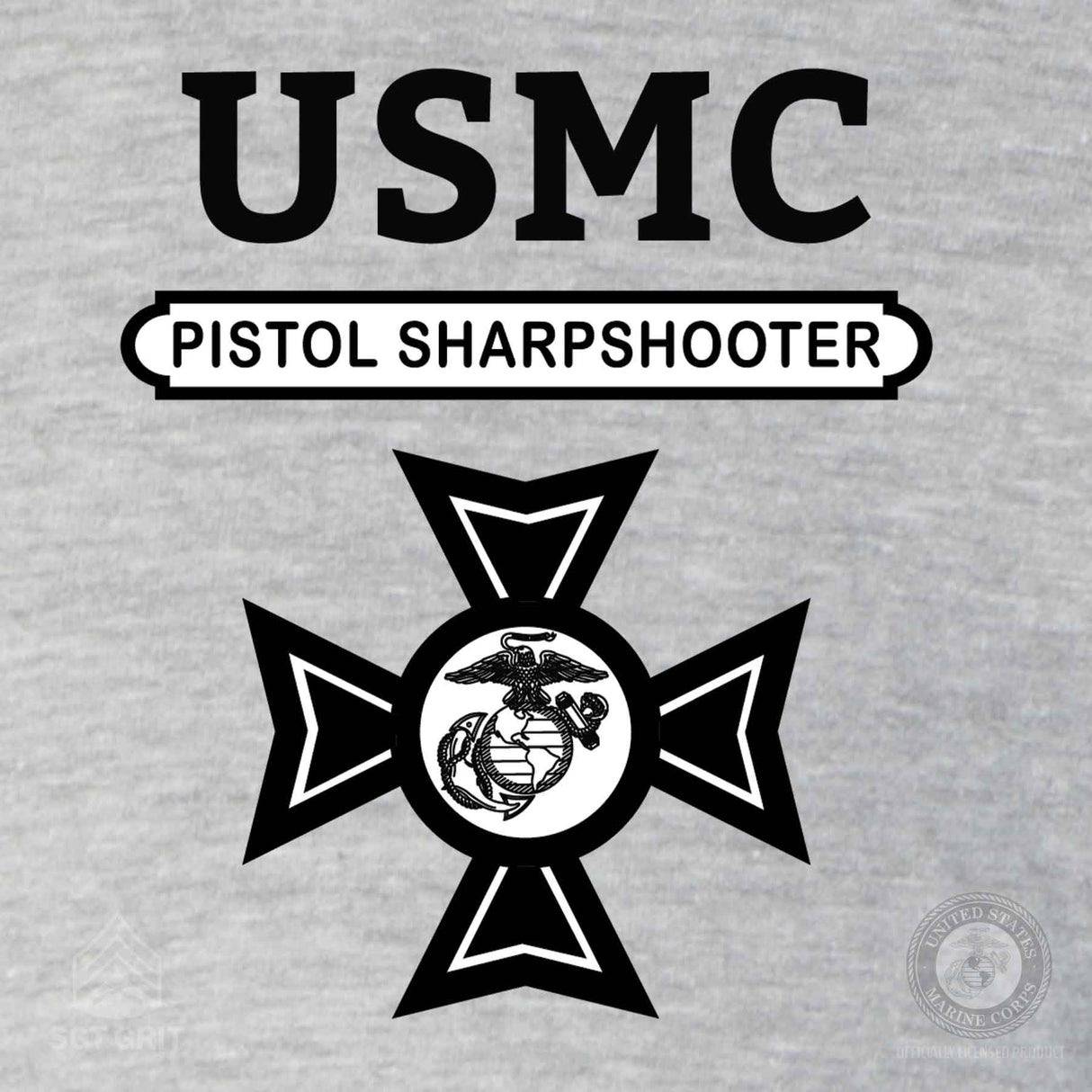 USMC Rifle and Pistol Qualification T-Shirts - SGT GRIT