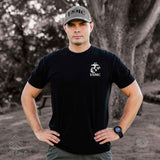 EGA Spartan Helmet Back with Left Chest T-Shirt - SGT GRIT