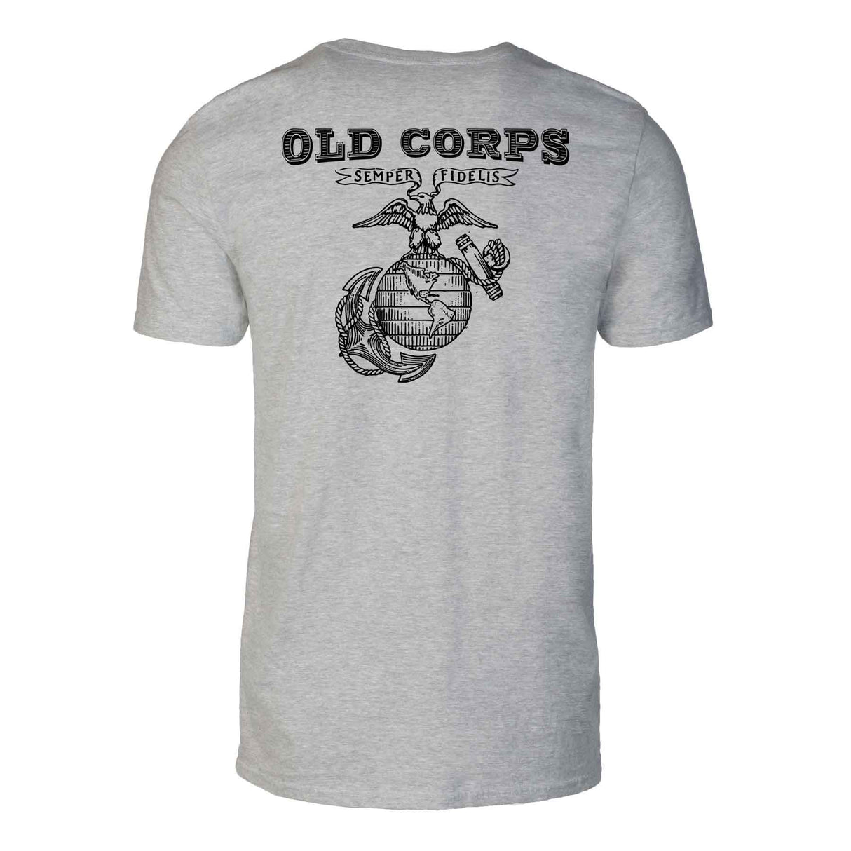 EGA Old Corps Back With Left Chest T-shirt - SGT GRIT