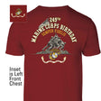 USMC 249th Birthday T-shirt- Back - SGT GRIT