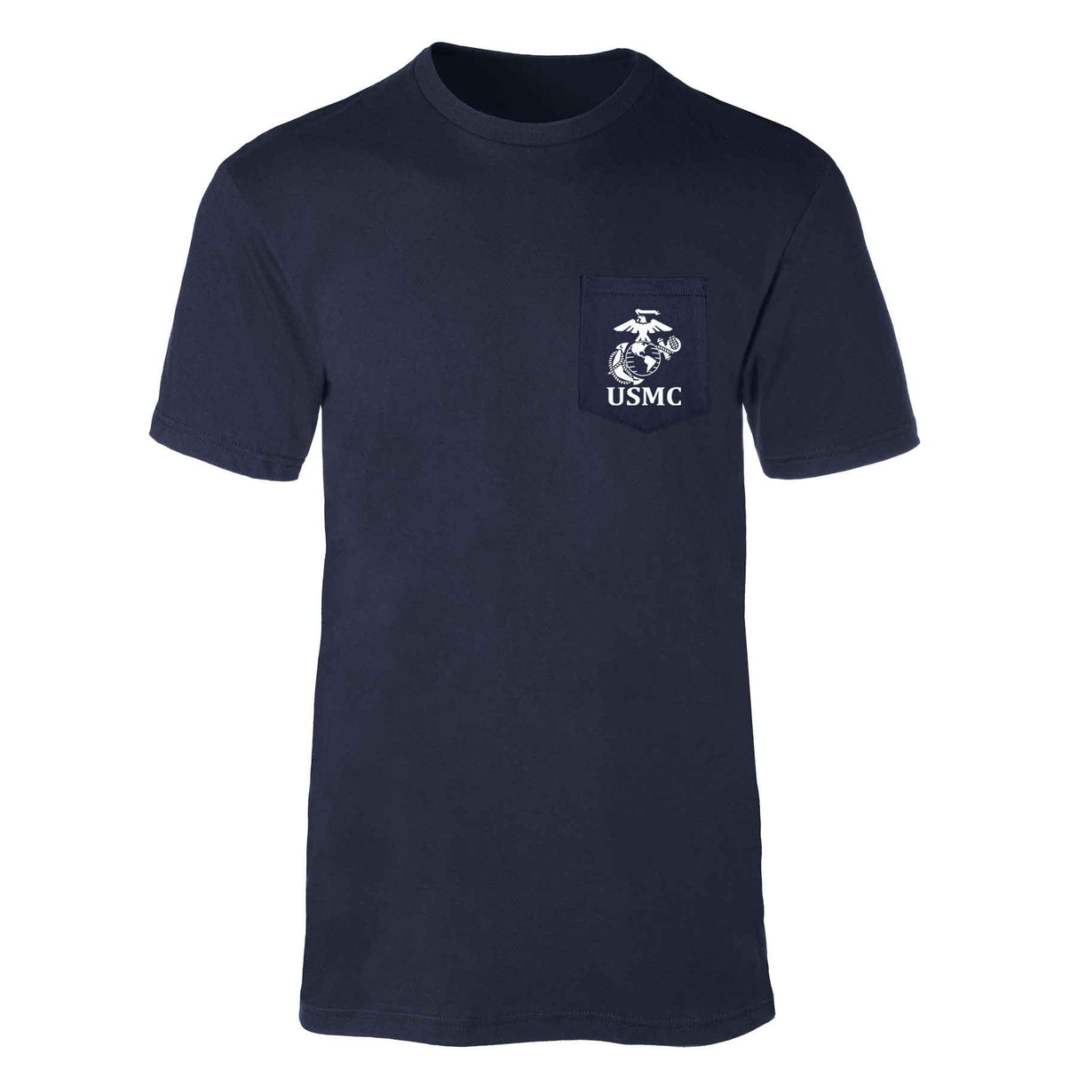 USMC Pocket T-Shirt with Marines EGA Emblem - SGT GRIT