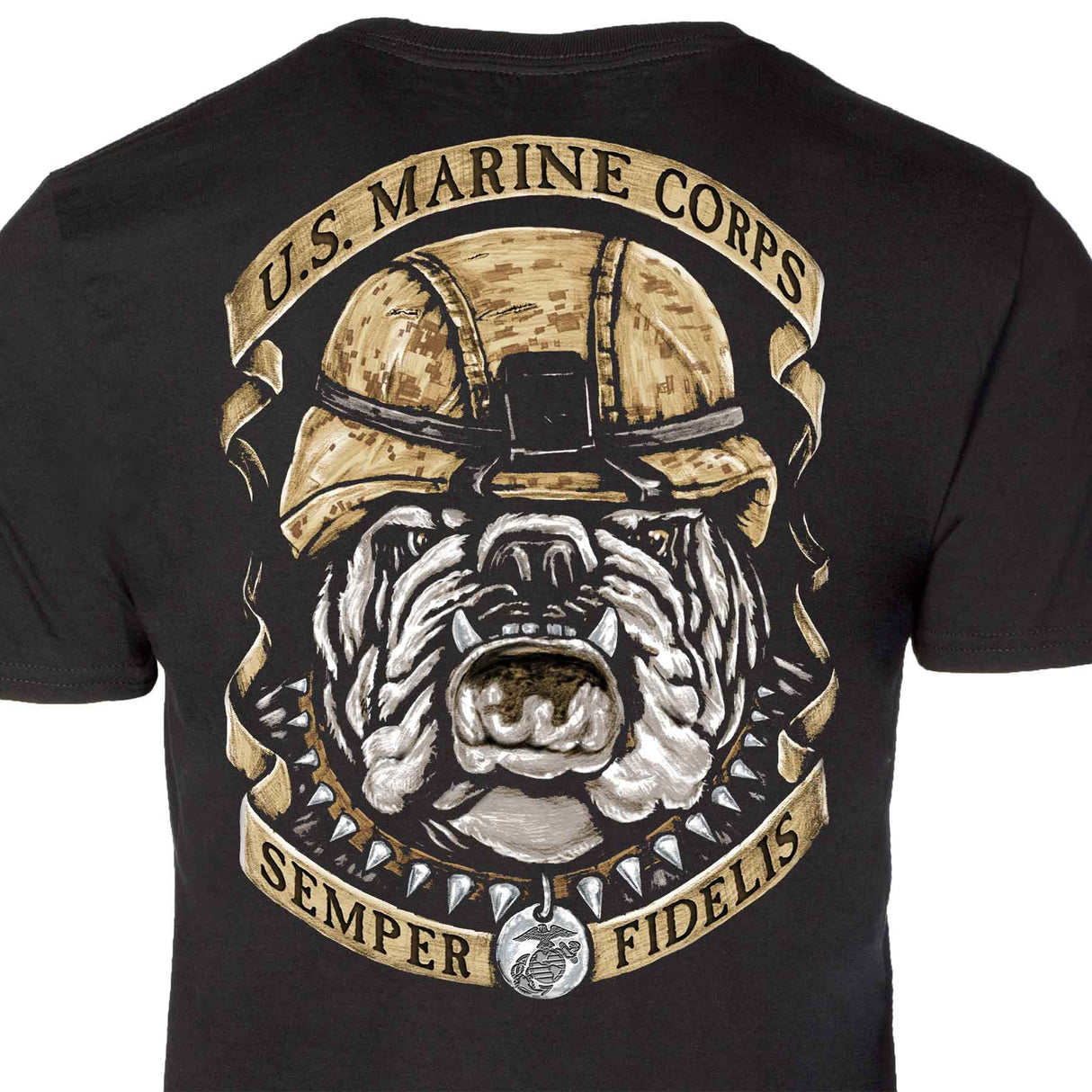 US Marine Corps Bulldog T-shirt - SGT GRIT