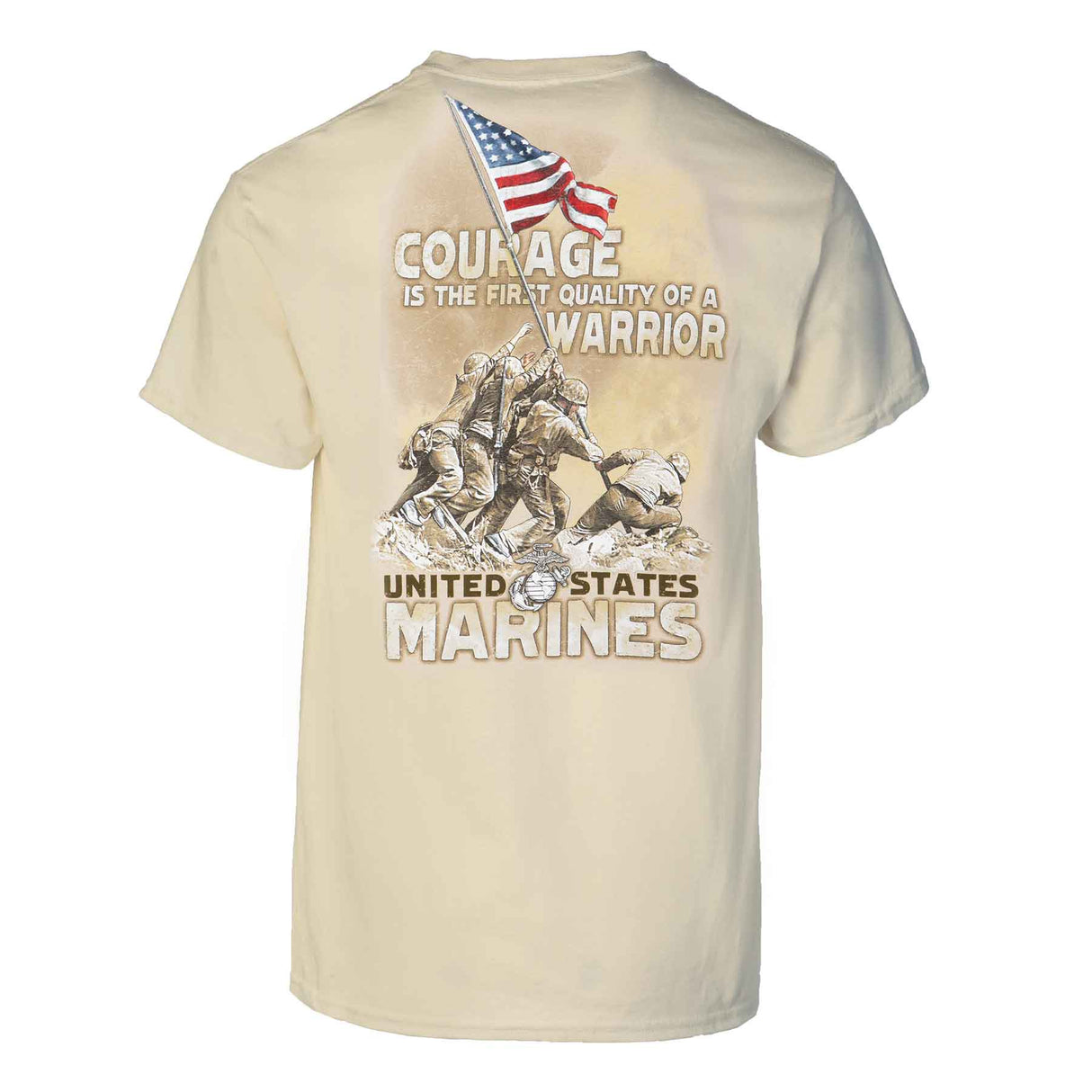 Marine Corps Warrior Graphic T-Shirt 100% Cotton - SGT GRIT