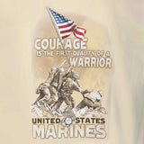 Marine Corps Warrior Graphic T-Shirt 100% Cotton - SGT GRIT