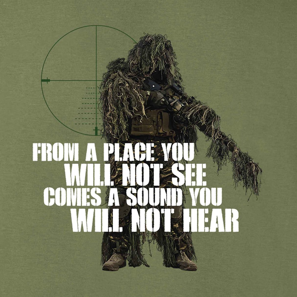 Sound You Will Not Hear T-shirt - SGT GRIT