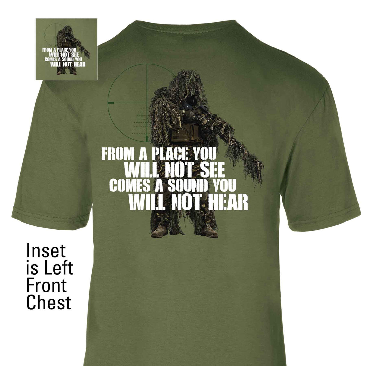 Sound You Will Not Hear T-shirt - SGT GRIT