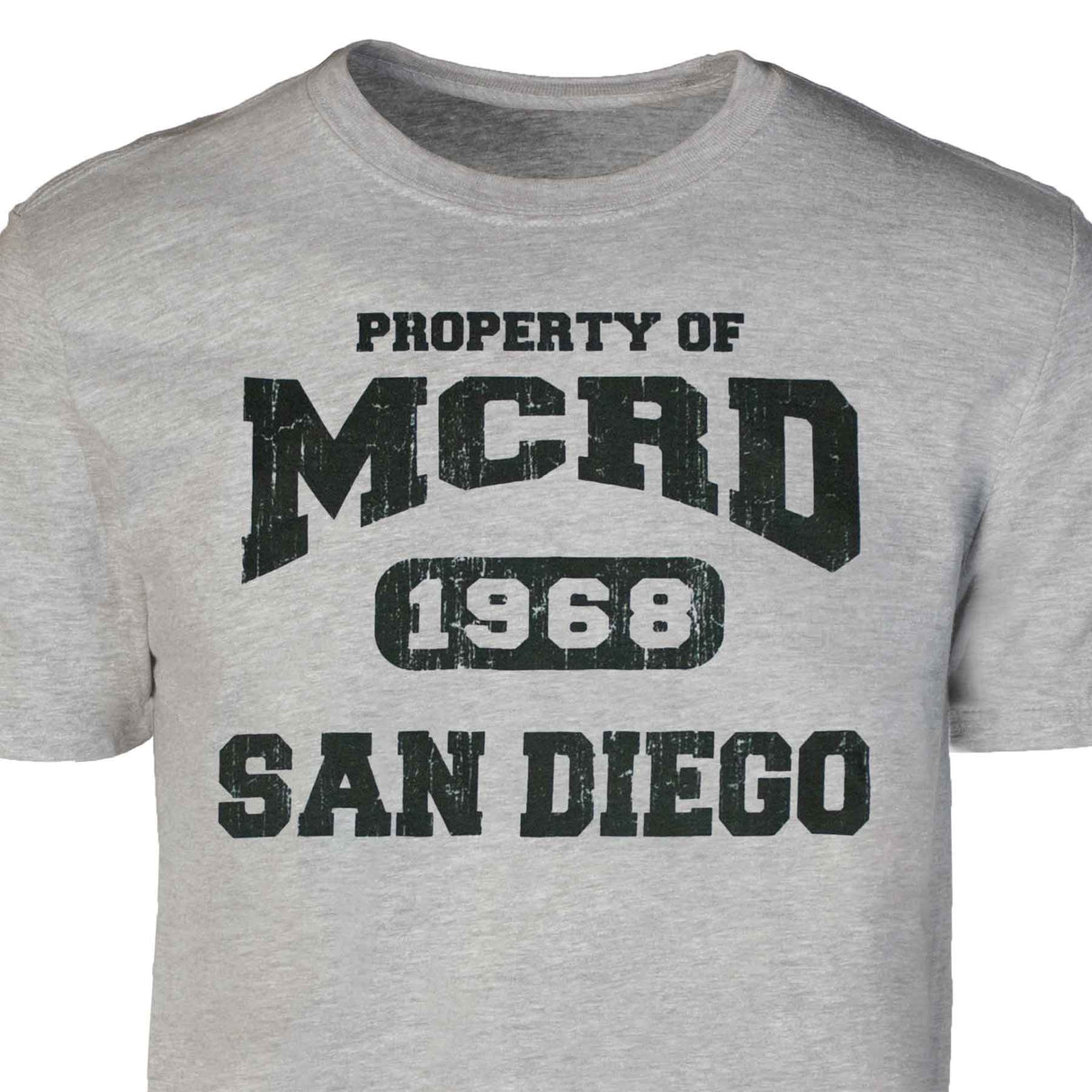 Personalized USMC Property of MCRD 1968 T-Shirt - SGT GRIT