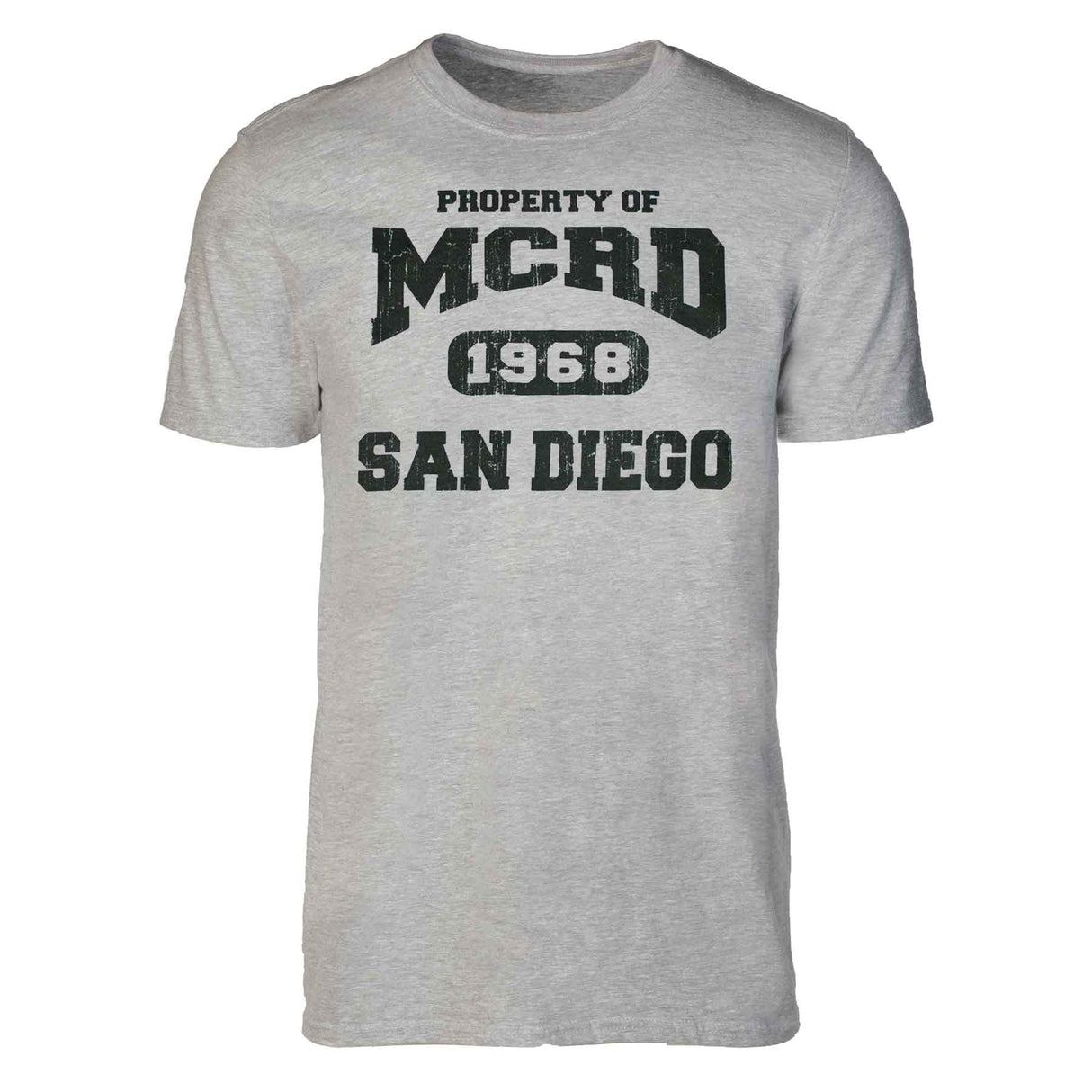 Personalized USMC Property of MCRD 1968 T-Shirt - SGT GRIT