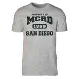 Personalized USMC Property of MCRD 1968 T-Shirt - SGT GRIT