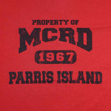 Personalized USMC Property of MCRD 1968 T-Shirt - SGT GRIT