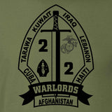 2nd Battalion 2nd Marines T-shirt - SGT GRIT