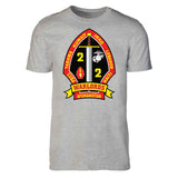 2nd Battalion 2nd Marines T-shirt - SGT GRIT