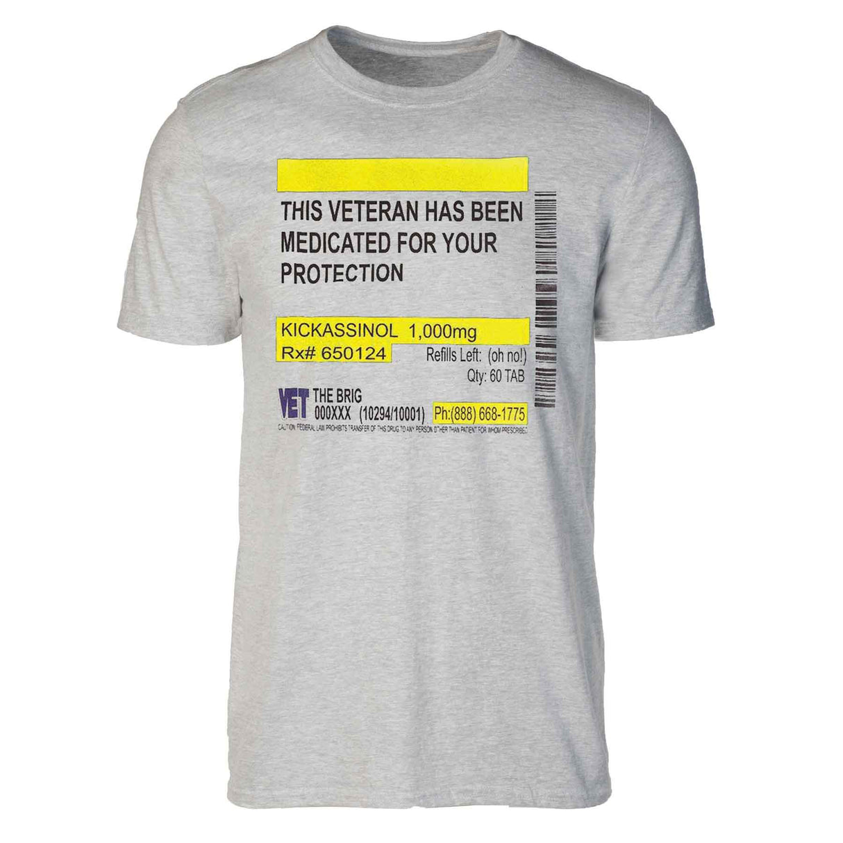 Medicated For Your Protection T-shirt - SGT GRIT