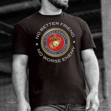 No Better Friend Full Front T-Shirt - SGT GRIT