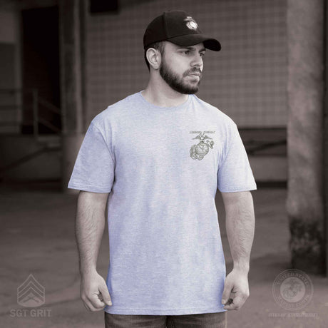 Not As Lean Back With Left Chest T-shirt - SGT GRIT