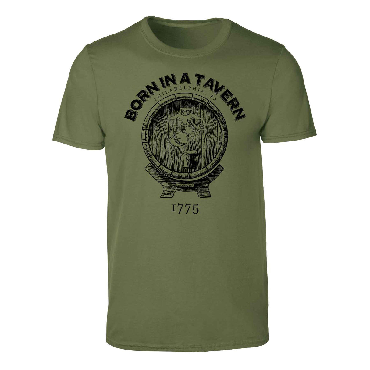 Born In A Tavern T-shirt - SGT GRIT