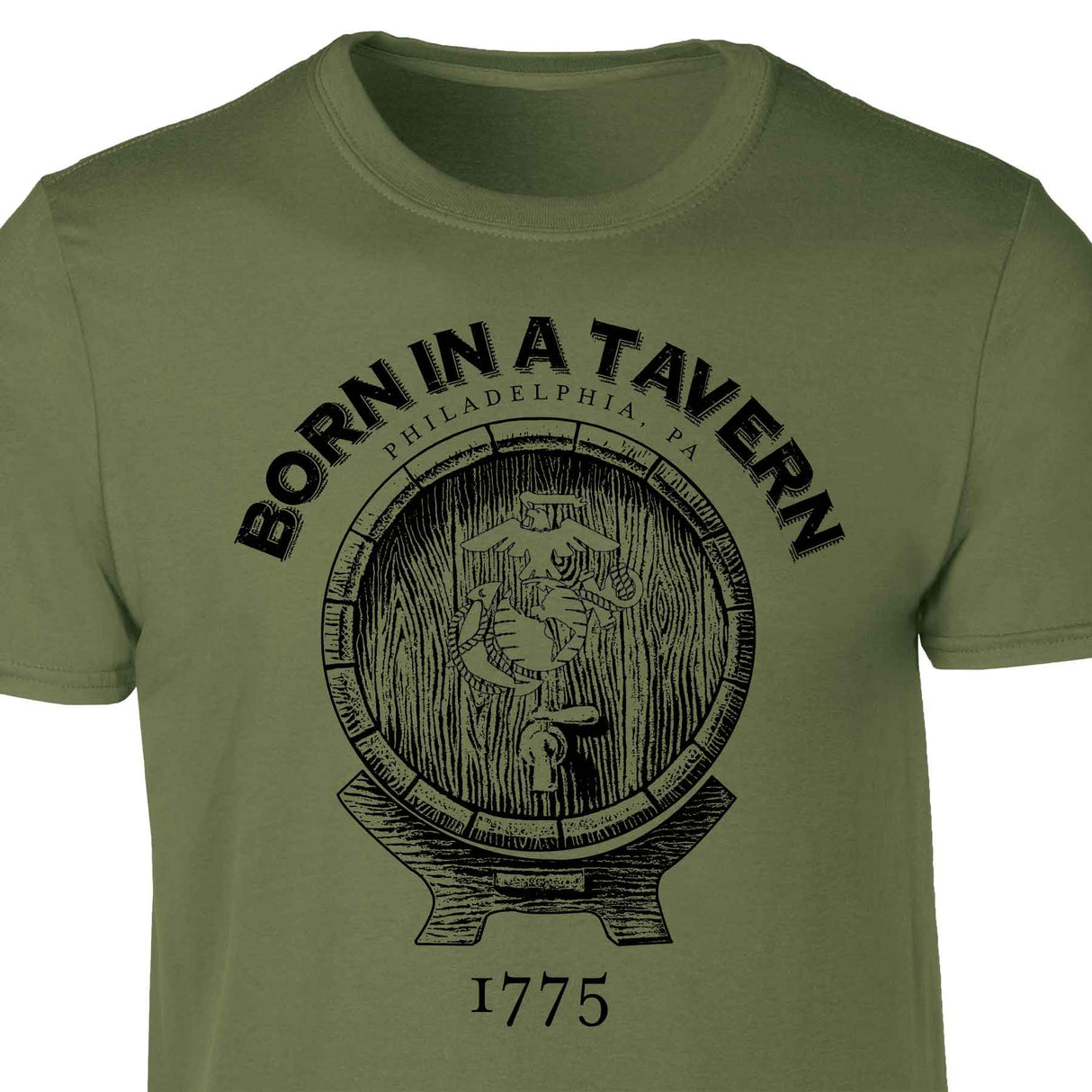 Born In A Tavern T-shirt - SGT GRIT