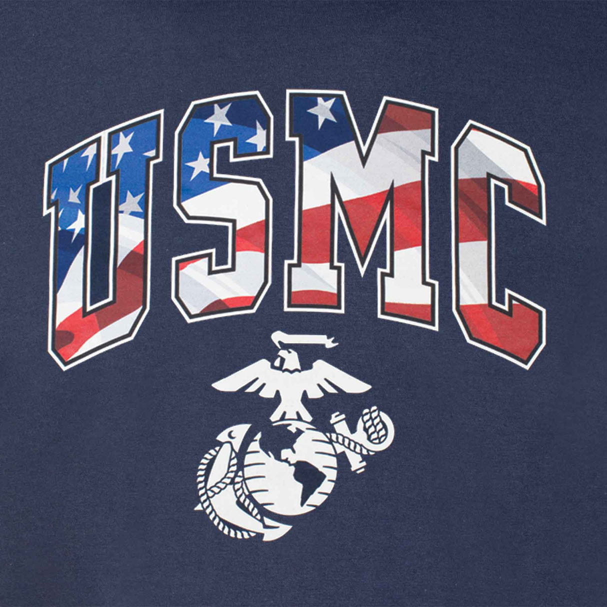 USMC Marines Flag Letter T-Shirt - SGT GRIT