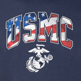 USMC Marines Flag Letter T-Shirt - SGT GRIT