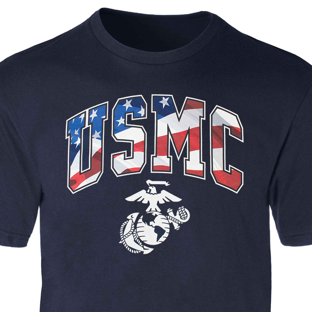 USMC Marines Flag Letter T-Shirt - SGT GRIT